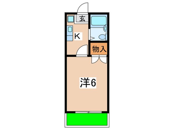 コーポＭ＆Ｒの物件間取画像